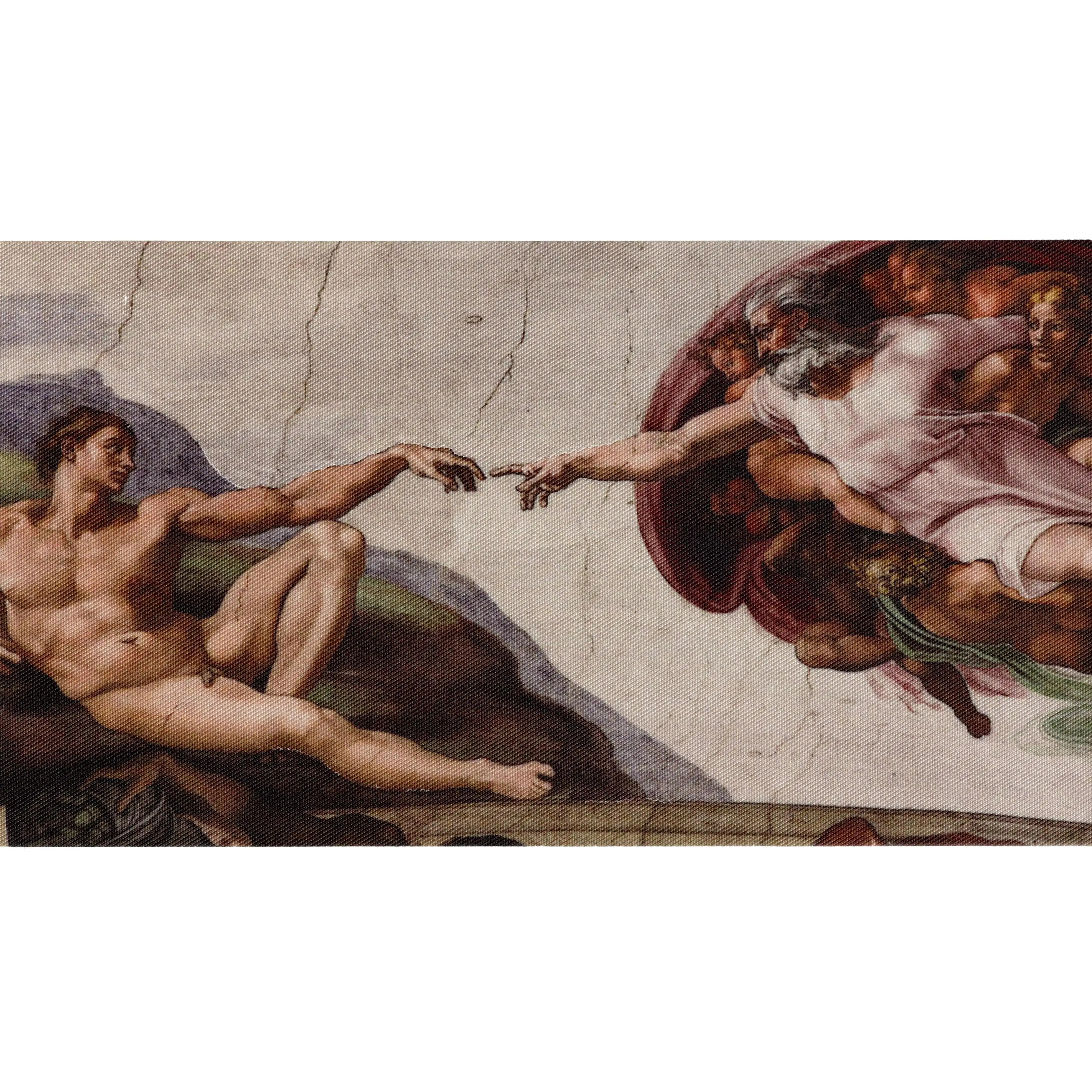 Creation Renaissance Painting Patch Biblical Italian Art XL Sublimated Iron On PhotoPatch