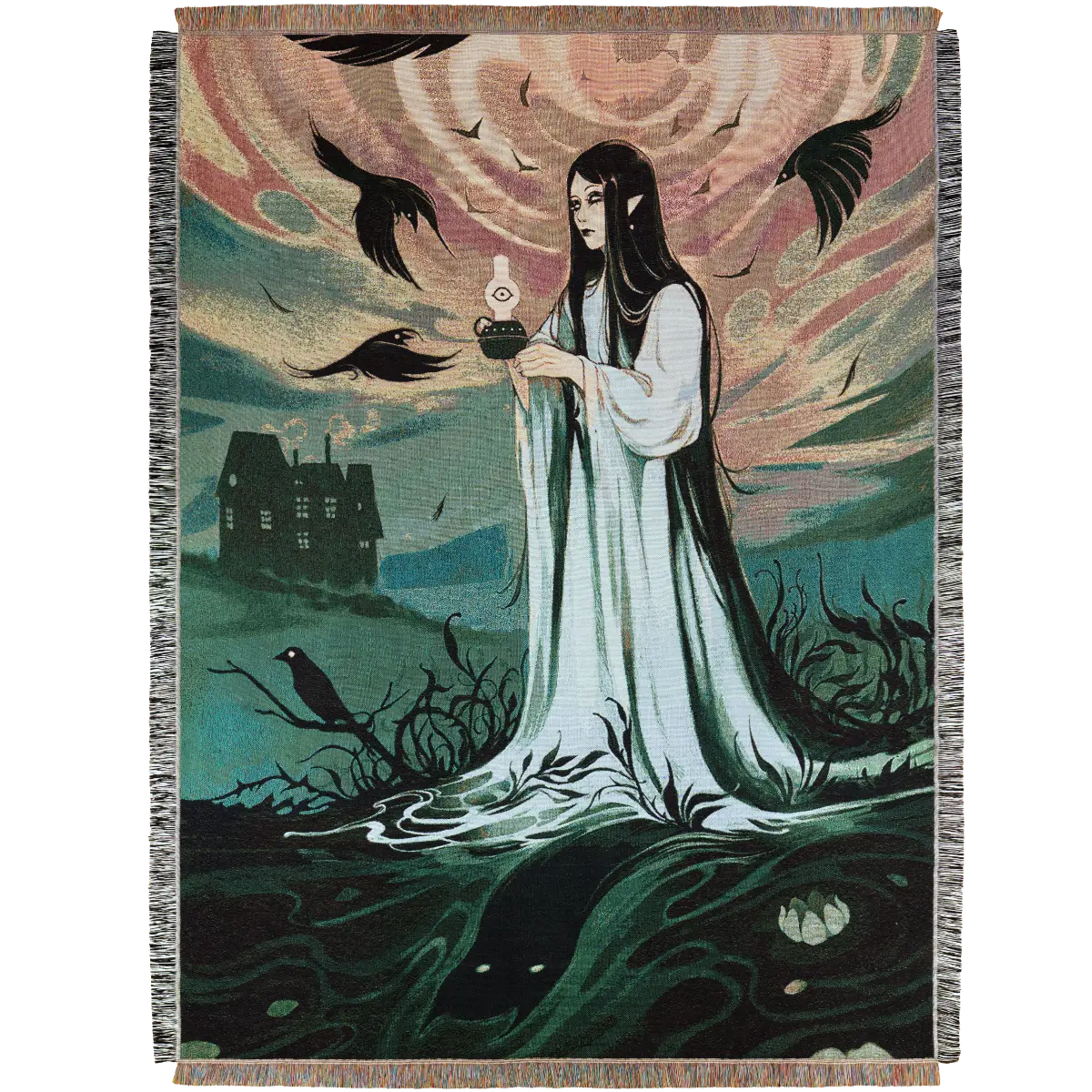 Whispering Waters - Avon Gothic Woven Blanket