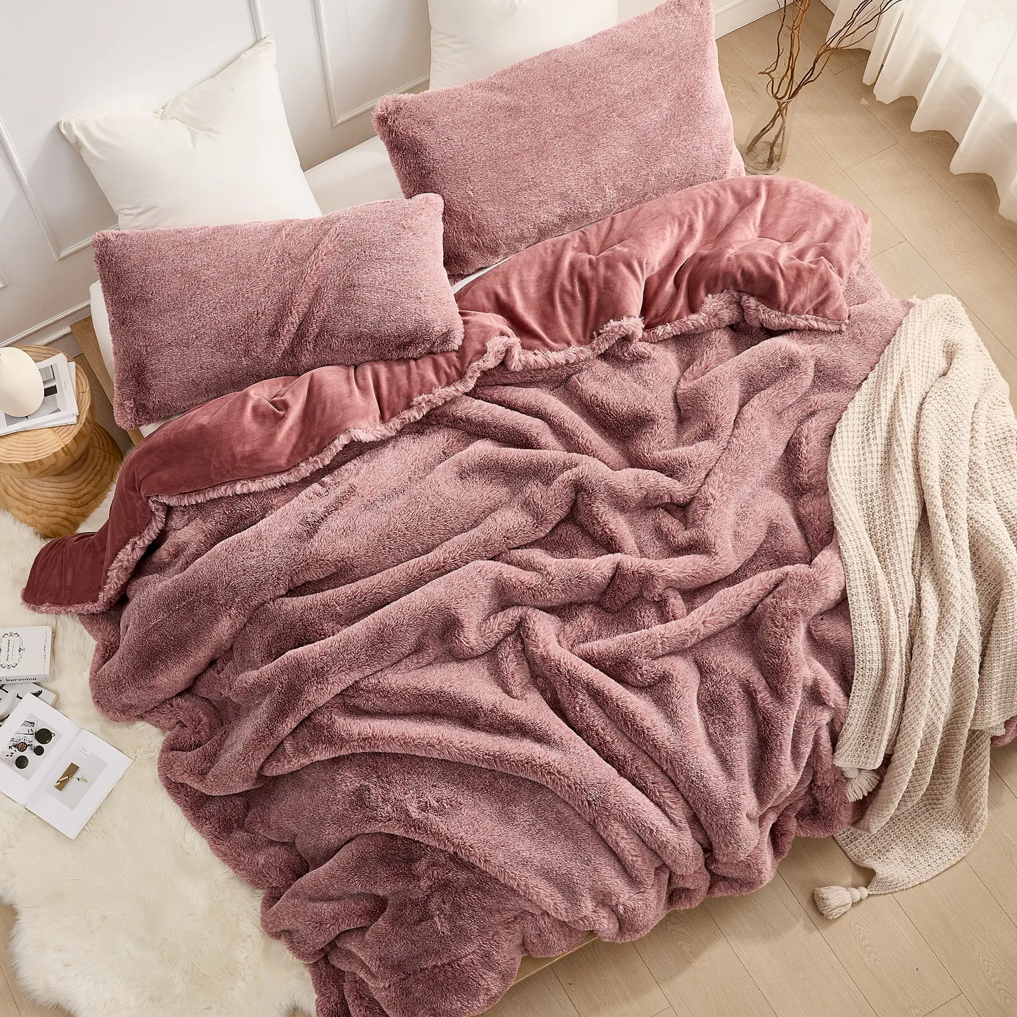 Chunky Bunny Git Cozy - Coma Inducer Oversized Comforter Set - Sriracha Salt
