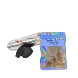 Frankincense Resin and Three Kings Charcoal Tablets Set for Aromatic Use