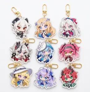Wuthering Waves Aemeath Sigrika Herssen Acrylic Keychain WUWA Anime Game Charm gift