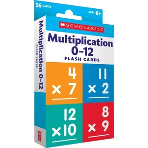 Flash Cards: Multiplication