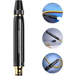 Full Metal Fitting High Pressure Washer Nozzle Set, Durable for Car Washing and Outdoor Cleaning