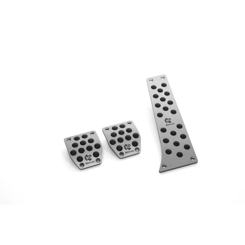 3D Design Aluminum Pedal Set - Manual / SMG / DCT
