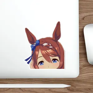 Umamusume Murmuring Stream Super Creek Peeker