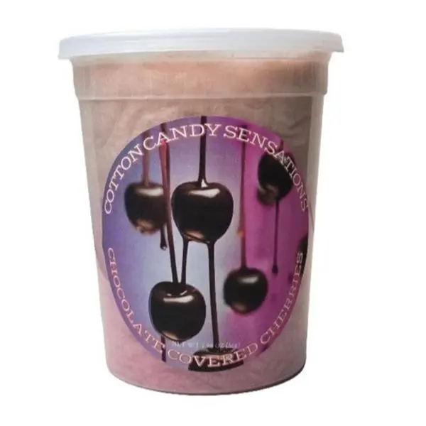 Chocolate Covered Cherries Gourmet Cotton Candy - Cotton Candy Sensations 200+ Flavors
