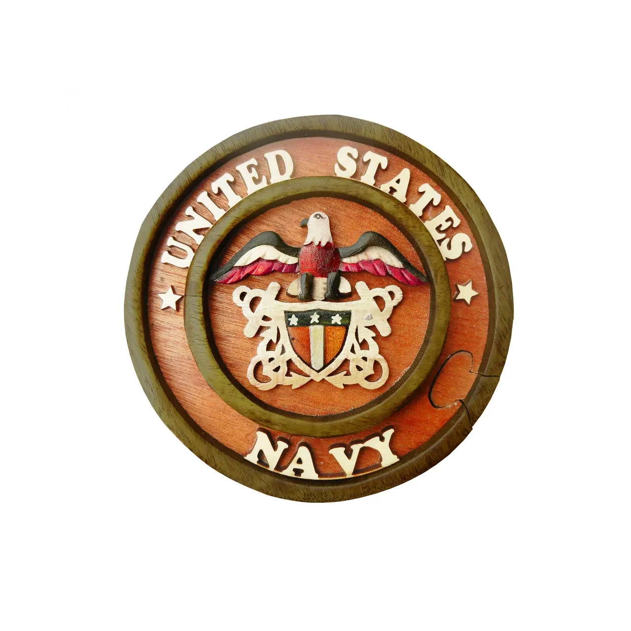 Navy Puzzle Box