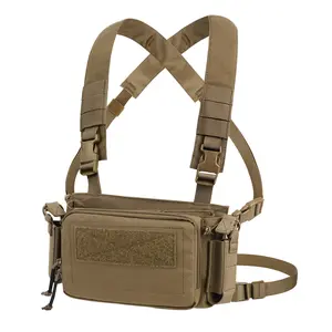 KRYDEX Tactical D3CR Chest Rig 5.56 7.62  Pouch Placard Carrier X Cross Designed