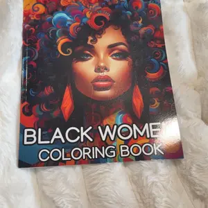 Coloring Book For Black Women | 100 Pages Of Beautiful Black Queens And Melanin Goddesses | Anti Anxiety And Relaxation Self Care |: 50 Beautiful ... Black Women - Great Gift For Teens And Adults Paperback