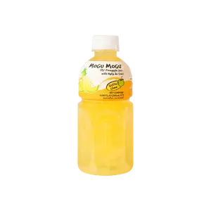 Mogu Mogu Pineapple Coconut Jelly Drink 320ml - Authentic Thai Brand, Refreshing Juice Beverage