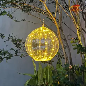 2 Packs Warm White Solar Pool Float Lights 34cm Diameter 68x68mm Solar  Panel  for Summer Ground Pool Parties Garden Christmas Outdoor Decorations Gifts Eco-Friendly Illumination