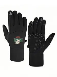 1pc with  Avatar the Last Airbender  winter gloves hiking gloves Touch Screen Soft Touch Daily Use unisex sports gloves Cozy holiday gifts Comfortable Warmest