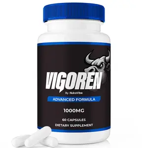 Vigoren Capsules - Advanced Formula 1000mg Capsules with Natural Ingredients for Health & Wellness 60 Count