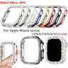 Rhinestone Decor Watch Case, Smart Watch Protective Cover, Watch Accessories Smartwatch Accessories Compatible with for Apple Watch Series 10/9/8/7/6/5/4/3 Ultra SE, Wearable