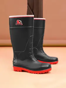 Men's Industrial Safety Tall Rain Boots, 2026 New Style, Anti-impact and Puncture-resistant, All-season Non-slip and Comfortable Water Boots, Suitable for Construction Work, Mining Work, and Harsh Outdoor Environments.