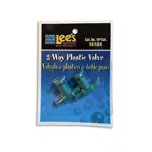 Lee's 2 Way Plastic Valve