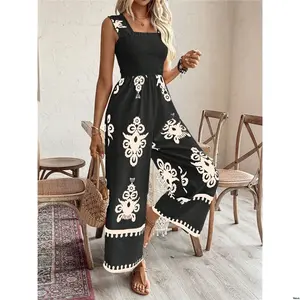 s Women Breezaya Fashion Printed Sleeveless Jumpsuit