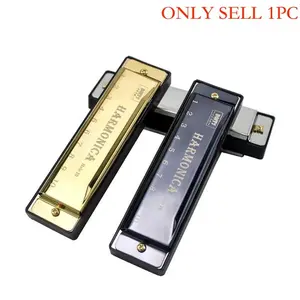 1pc,C Key 10-Hole Chromatic Scale Harmonica with Case, Portable, Compact Design – Beginner-Friendly Musical Instrument, Ideal Gift Choice