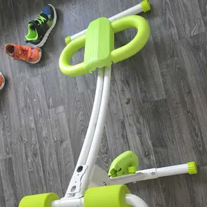 YAGUD Foldable Ab Workout Machine - 440lbs Heavy Duty Core Trainer with LCD Display, Adjustable Home Gym Equipment for Full Body Fitness Multifunctional Abdominal Muscle