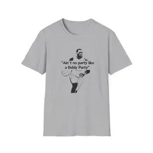 Lebron and P. Diddy Party Shirt | Ain't no party like a Diddy Party T-Shirt | King James Party Quote | Show your support at the ball games! Shortsleeve Classic