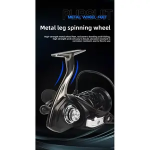 GTA Spinning Reel| 17.5LBS Carbon Drag, Full Metal Gears, Waterproof| Saltwater Freshwater, Durable Precision, Smooth Drag, Corrosion Resistant, All-Water, Heavy-Duty, Bass Inshore Offshore Surf Fishing, Premium Tackle