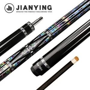 JIAN YING YFEN 2026 NEW Carbon Fiber 1/2 Billiard Cue 58-inch 11.5/12.5mm Tip High-Quality Pool Stick
