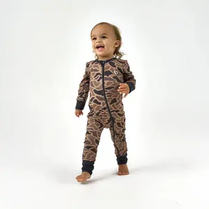 Burlebo Baby Zip Up - Gauge Camo