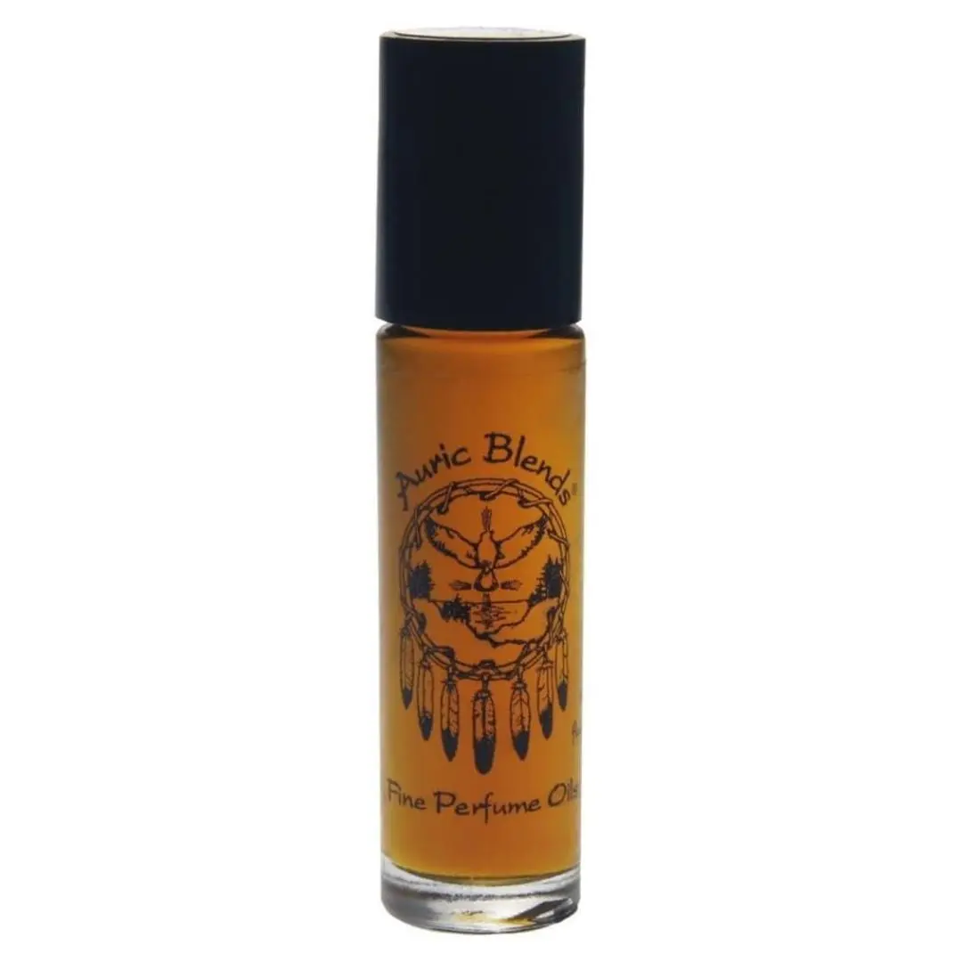 Auric Blends Patchouli Amber Body Oil 30ml | Exotic Long-Lasting Scent, Vegan & Alcohol-Free