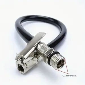 Barometer tire pressure gauge tubes, tire pressure gauge extension tubes, car air pump connectors