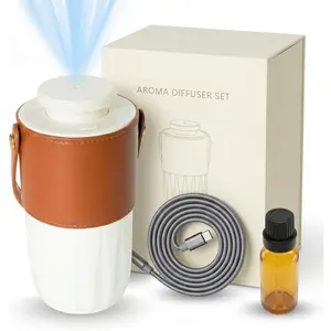 Airpure Auto Diffuser| Waterless Oil Diffuser and Car Air Freshener| Portable Essential Oil Diffuser for Car, Home and Office| Rechargeable Aromatherapy Diffuser for Fresh Air and Relaxation