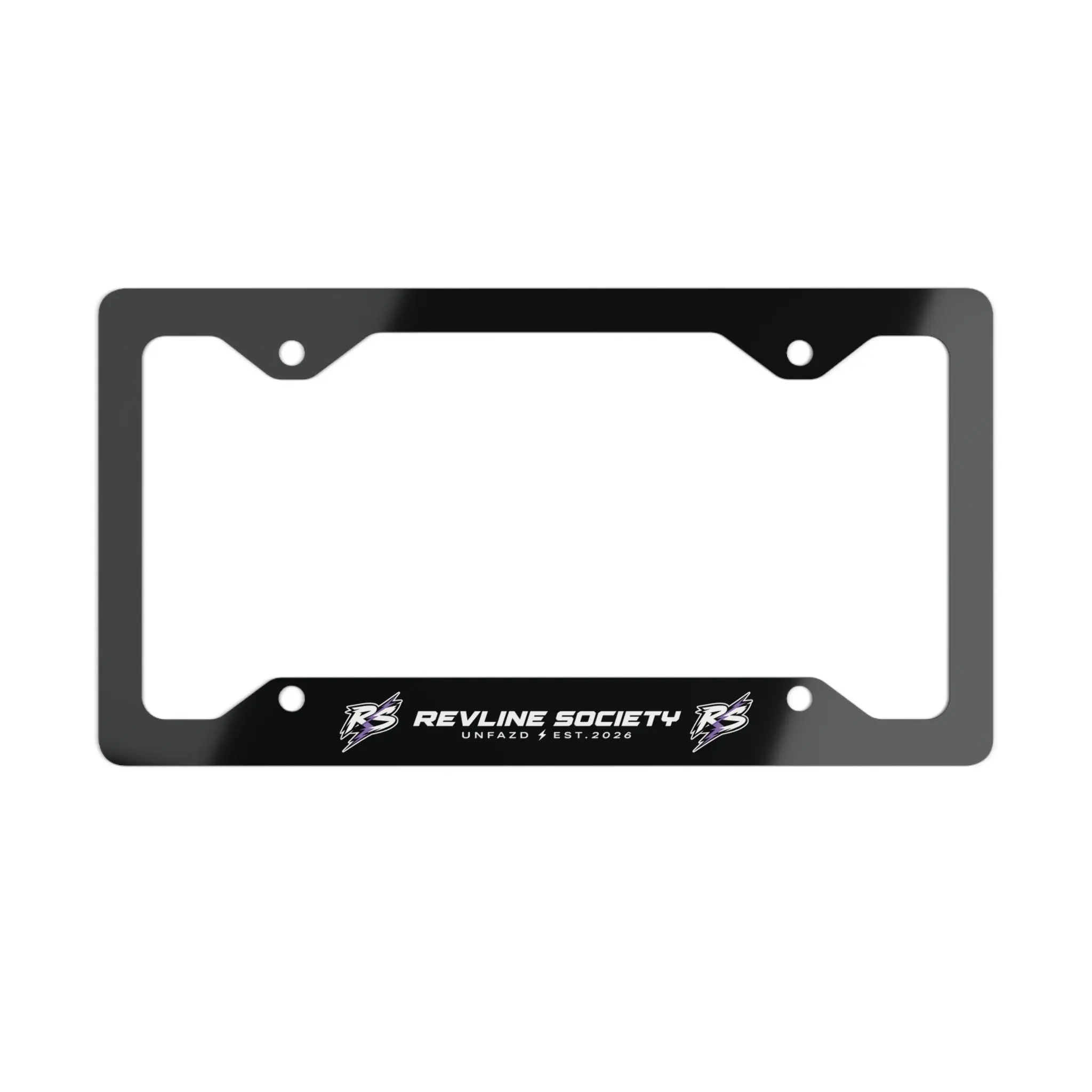 Revline Society License Plate Frame