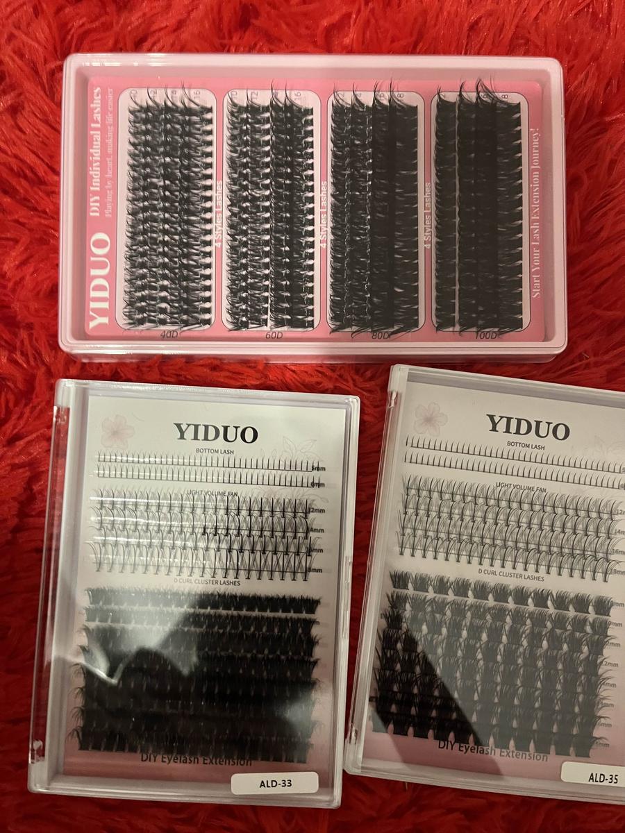 Item: Extra Large Capacity Lash Cluster Kit , Black