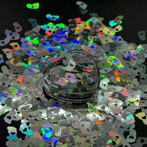 0.5oz Shaped Glitter Confetti Pieces - Resin Craft Enhancement Supplies for Party Decorations, Snowglobe Tumblers