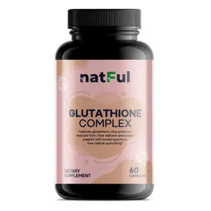 Glutathione Complex – Advanced Detox & Immune Support | 5 oz (60 Vegan Capsules)