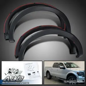 4pcs Factory Style Fender Flares Wheel Protector Fit For 2009-2014 Ford F-150 4pcs Factory Style Fender Flares Wheel Protector Fit For 2009-2014 Ford F-150