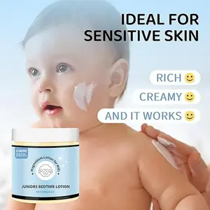 Magnesium Lotion for Kids - Organic Magnesium Lotion for Babies - Soothing Relief & Relaxation - Topical Magnesium Cream Calms Children at Bedtime & Night - Without Melatonin (4 oz)