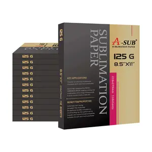 【Bulk Prices】2200 Sheets A-SUB 8.5" x 11" Sublimation Paper 125gsm