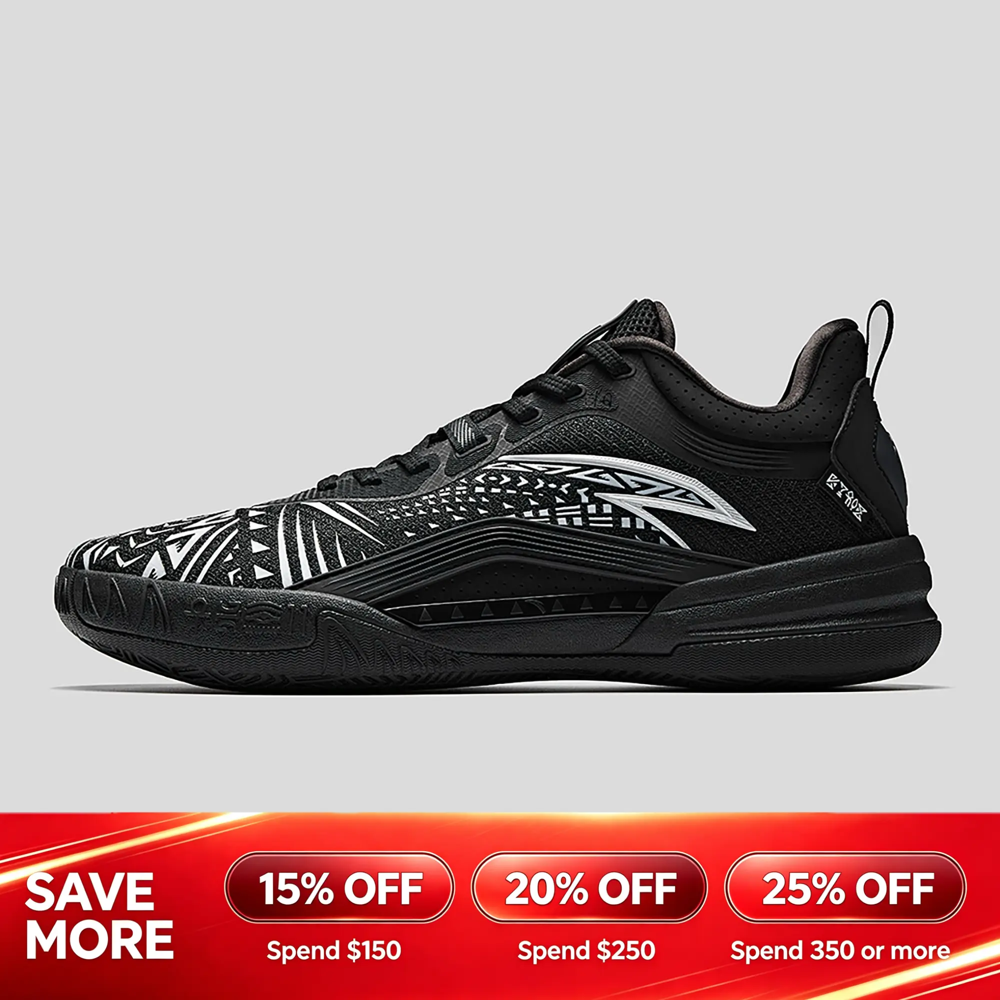 ANTA MEN KAI 1 TEAM Basketball Shoes Comfortable High-performance Durable Sports Shoes