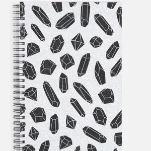 Custom print crystal notebook
