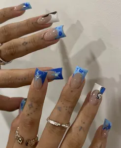 Wendy(6163)gc.Duck Nails Press Ons - 5 Pcs Set