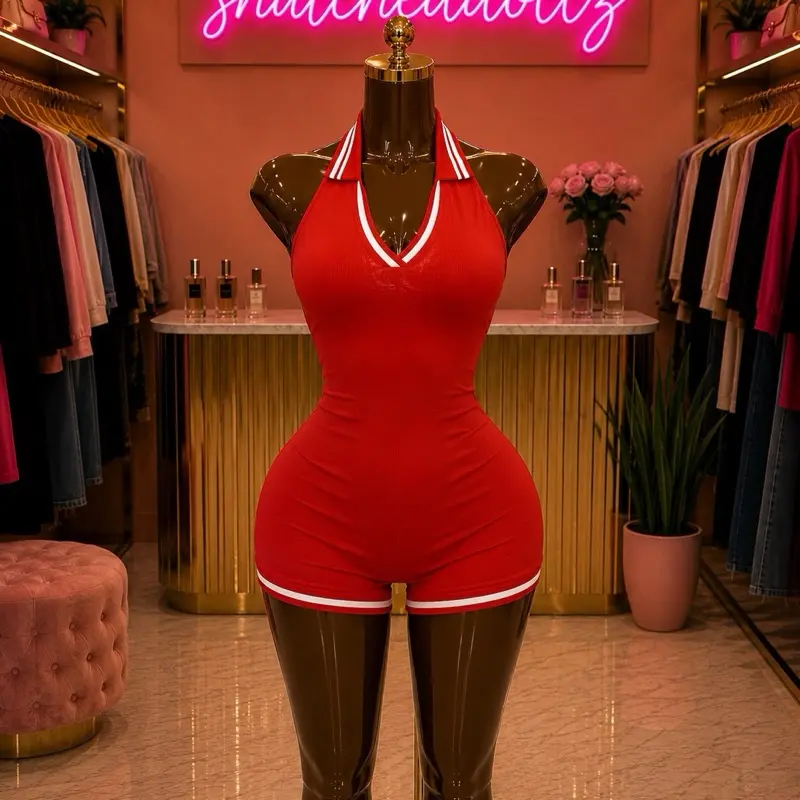 Sporty Snatch Romper