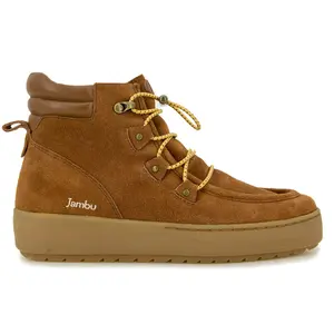Jambu Womens Sienna High Lace Up Sneakers Shoes Casual - Brown