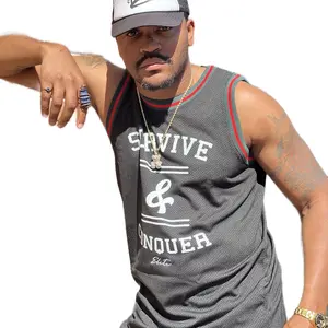 Black and Red high Quality Survivor Jersey