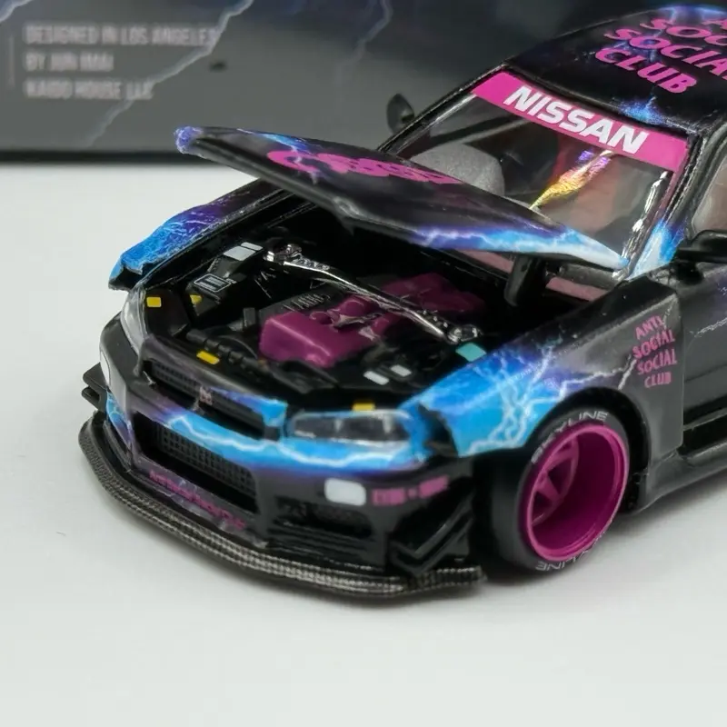 Kaido House 1:64 Nissan Skyline GTR R34 ASSC - TikTok Shop