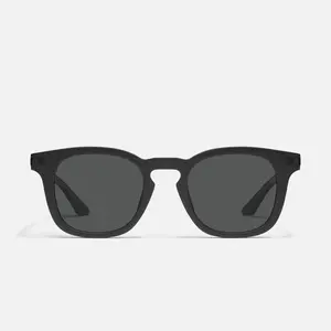 QUAY AUSTRALIA WEEKENDER Sunglasses - Classic Rounded Square Frame with Keyhole Bridge & Exposed Inner Core Design