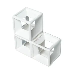 3ct Modular Shrimp Cubes – Stackable Shrimp Hides, Breeding Shelter, Aquarium Decor for Nano Tanks & Aquascaping