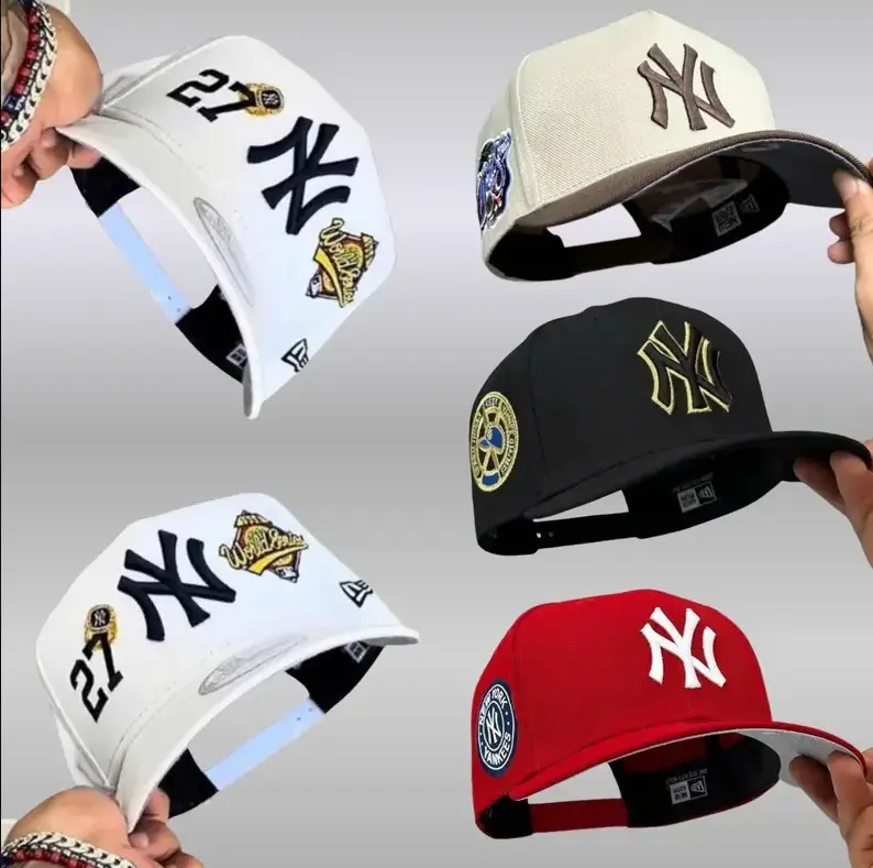 New Era MLB 59FIFTY Snapback Cap - NY Yankees/LA Dodgers Anniversary Patch, Unisex Classic Sport Streetwear Hat, Adjustable Fit Sports Collectible Headwear
