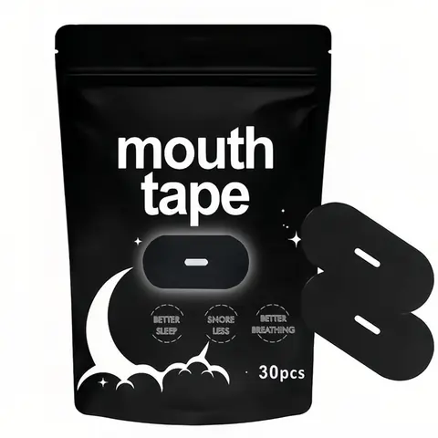 Breathable Material Sleep Strips Patches, 30/60/90pcs/set Sleep Mouth Tape, Gentle on Skin Sleep Strips, Body Care Kit for Men & Women, Sleeping Accessories, Sleep Aid Products, Sleep Breathing Patch, Sleep Aid Supplies