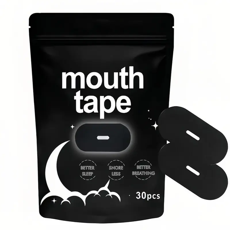 Breathable Material Sleep Strips Patches, 30/60/90pcs/set Sleep Mouth Tape, Gentle on Skin Sleep Strips, Body Care Kit for Men & Women, Sleeping Accessories, Sleep Aid Products, Sleep Breathing Patch, Sleep Aid Supplies