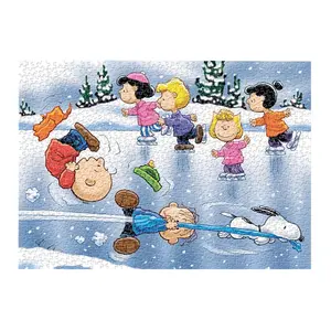 Peanuts A Charlie Brown Christmas Skating 1000 Piece Jigsaw Puzzle Peanuts A Charlie Brown Christmas Skating 1000 Piece Jigsaw Puzzle
